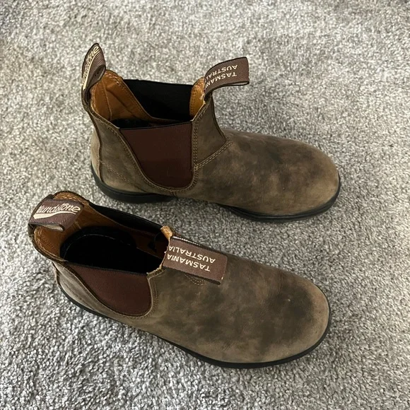 Blundstone Rustic Brown Leather Chelsea Boots - Picture 4 of 4